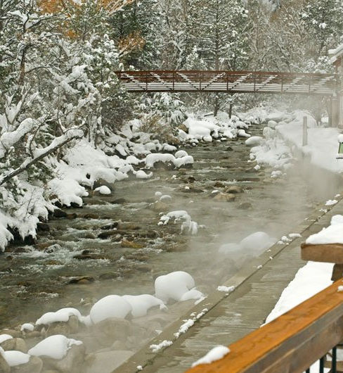 Hot Springs near Leadville, Colorado