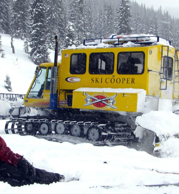 Snowcat Skiing near Leadville, Colorado